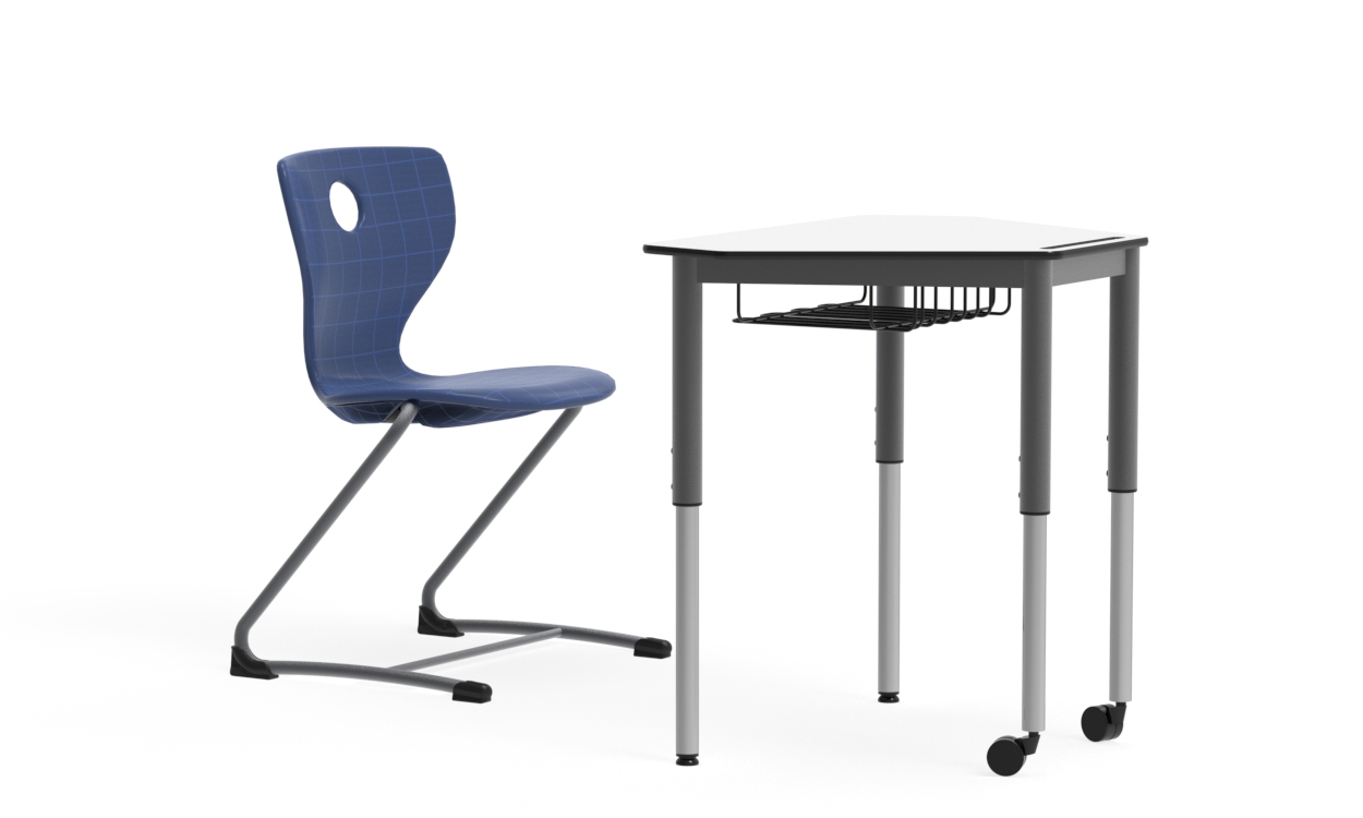 Huron Disassembled Student Desk Series - School Desk - Yalçınkaya
